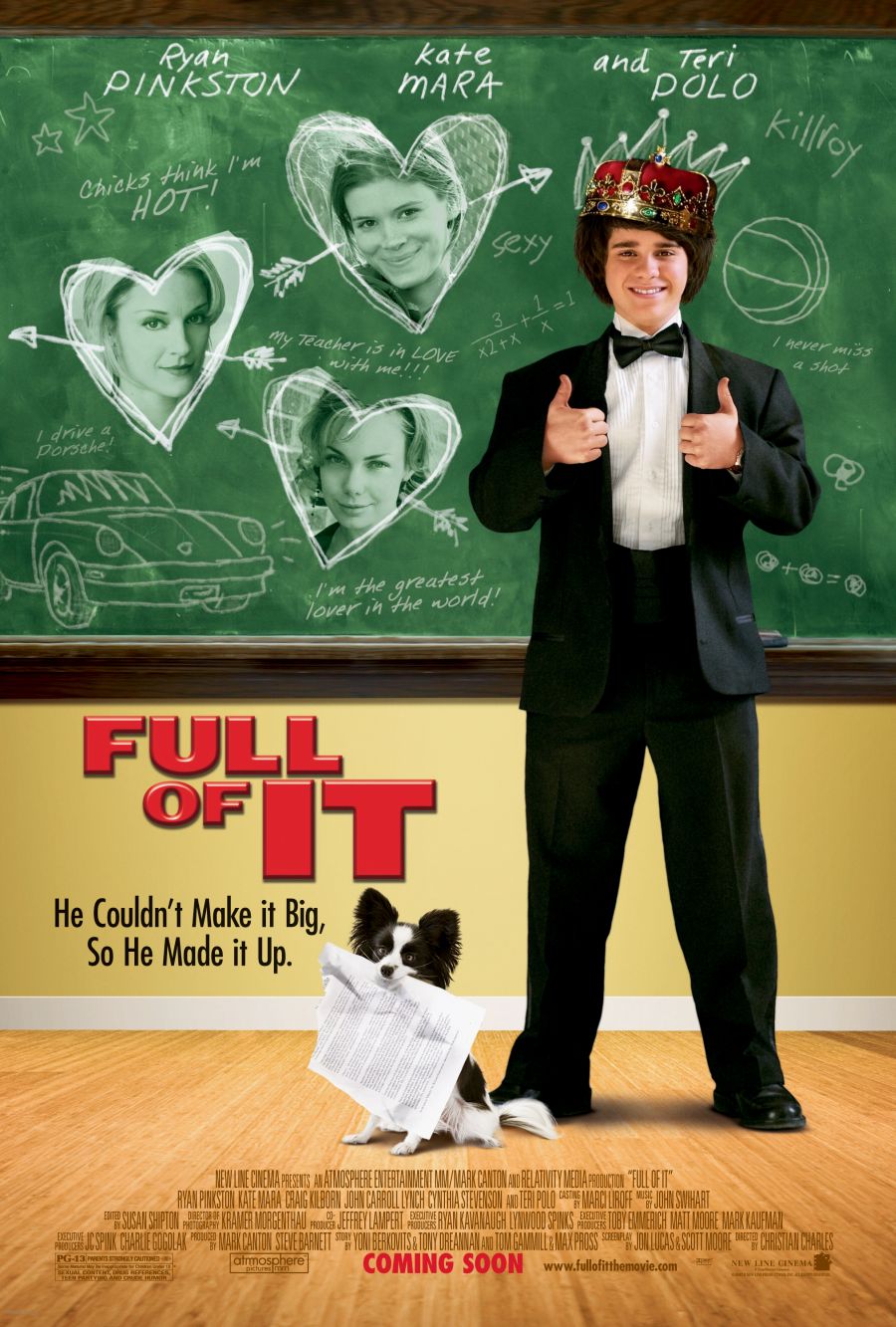 Правда и Ничего Кроме... / Full of It [2007/DVDRip]